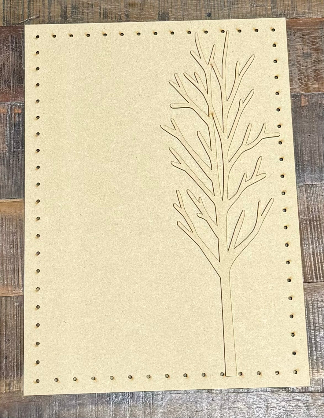 Birch Tree Whipstitch - WOOD BLANK