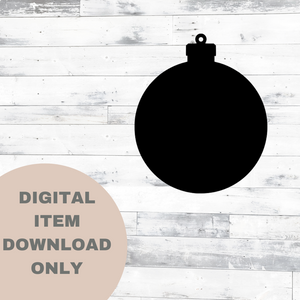 Ornament Round SVG - DIGITAL DOWNLOAD