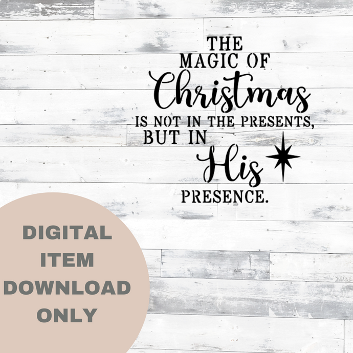 The Magic of Christmas - DIGITAL DOWNLOAD